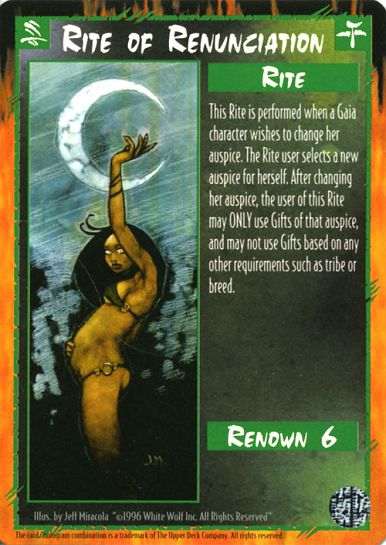 Rite of Renunciation